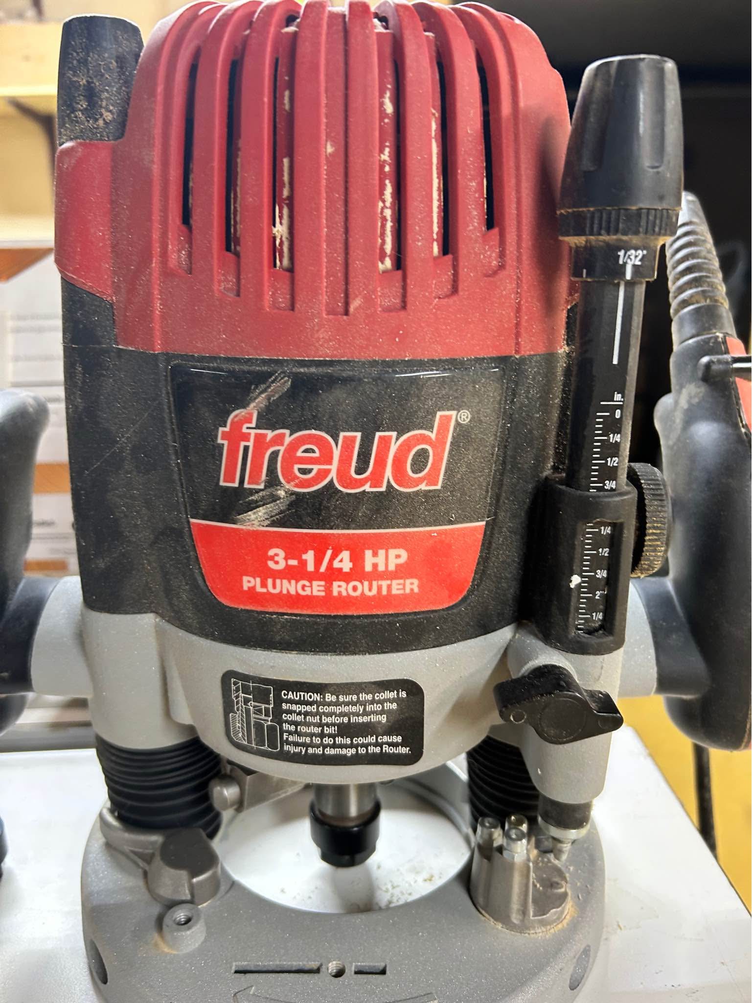 Freud router table and plunge router - Router Tables - Wooster, Ohio ...