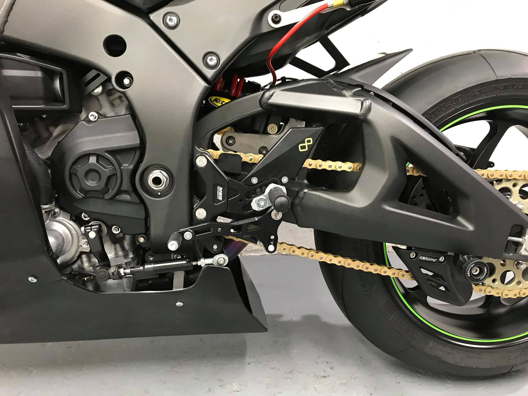 Kawasaki ZX-10RR leaving the MSS Fast Factory and off to Spain