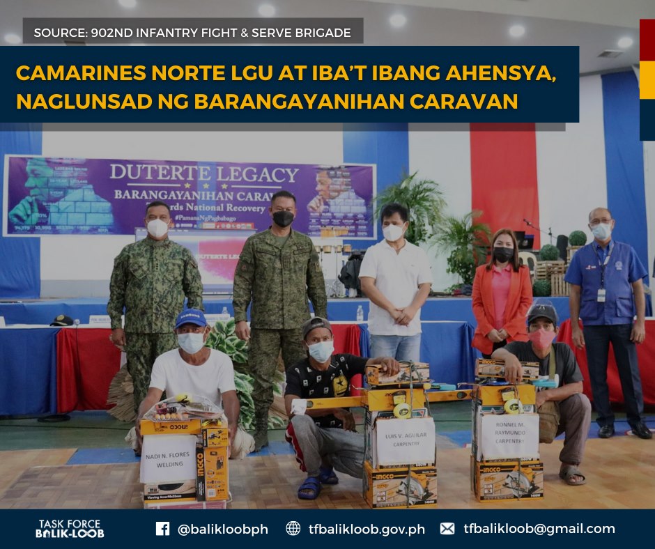 Ang pamahalaang panlalawigan ng... - Task Force Balik-Loob