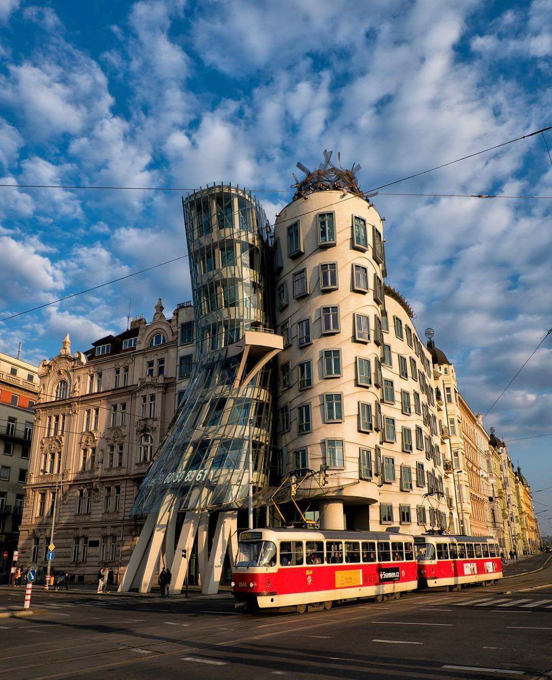 The buildings in Prague are insane😱... - 999,999,999 Pictures