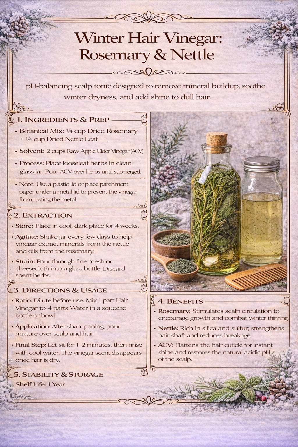 La Vie Tea - A simple winter rinse made from rosemary and... | Facebook