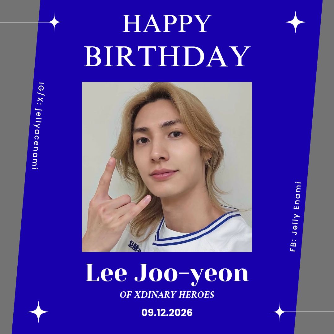 Happy 24th Birthday to XDINARY HEROES' Maknae Lee Joo Yeon 🥰🥳