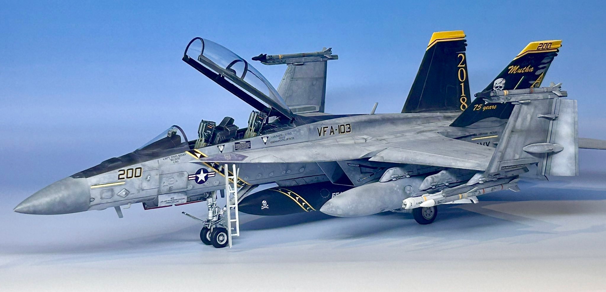 F/A-18F SUPER HORNET Fighter Model Set 1:72 Plastique Model Kit Revell