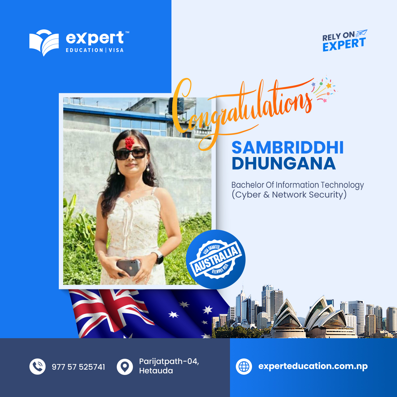 Expert - 🎉 Congratulations...!🎉 We are thrilled to announce that Miss ...