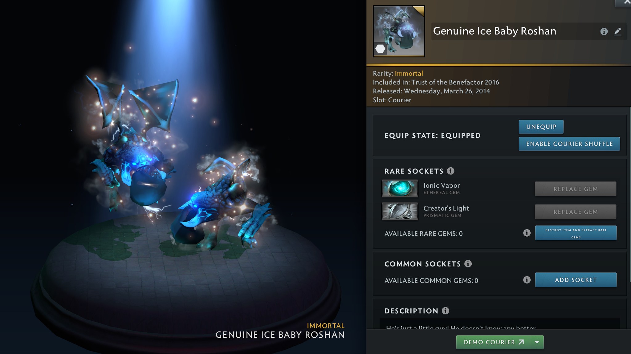 Genuine Ice Baby Roshan for sale or trade with profit
