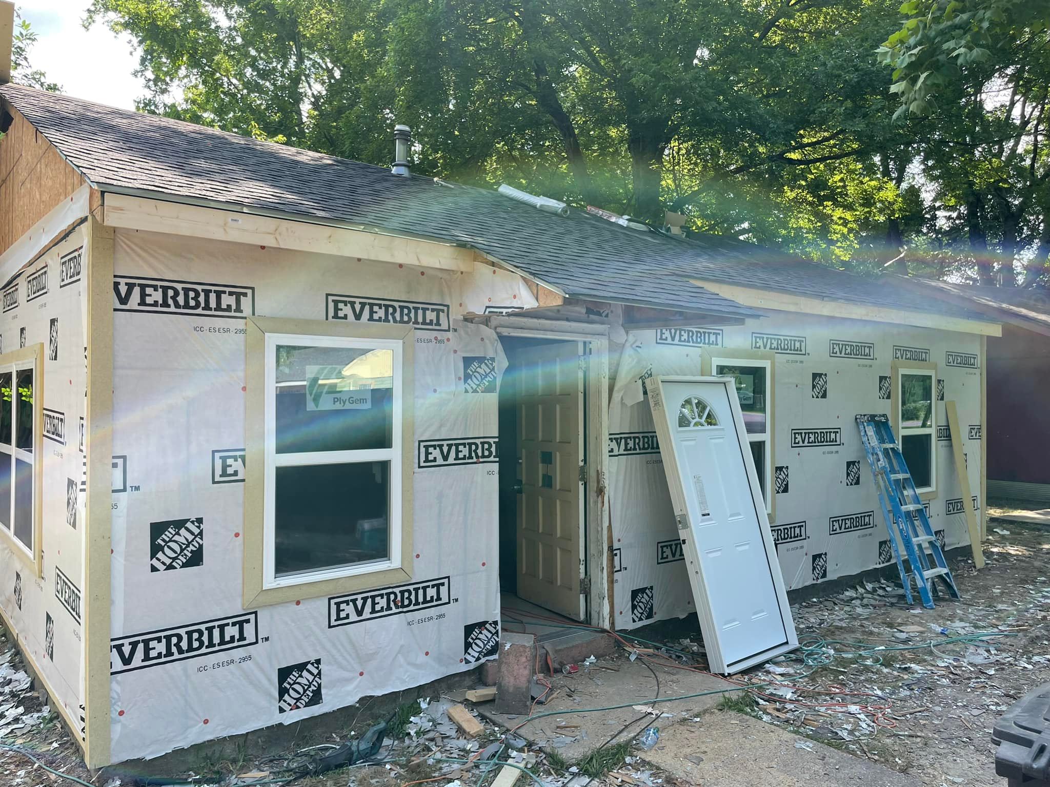 Another Blue House renovation. The Blue House Co.