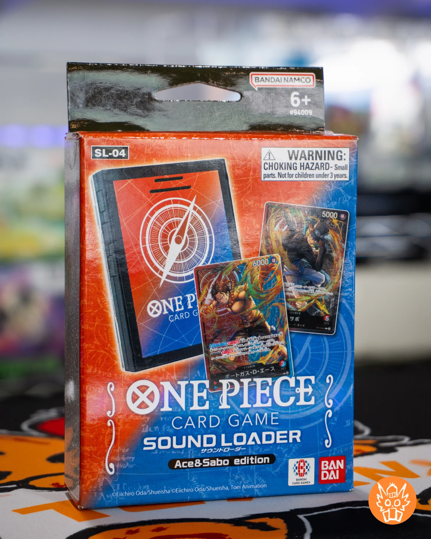 One Piece TCG Sound Loader Ace & Sabo edition now available