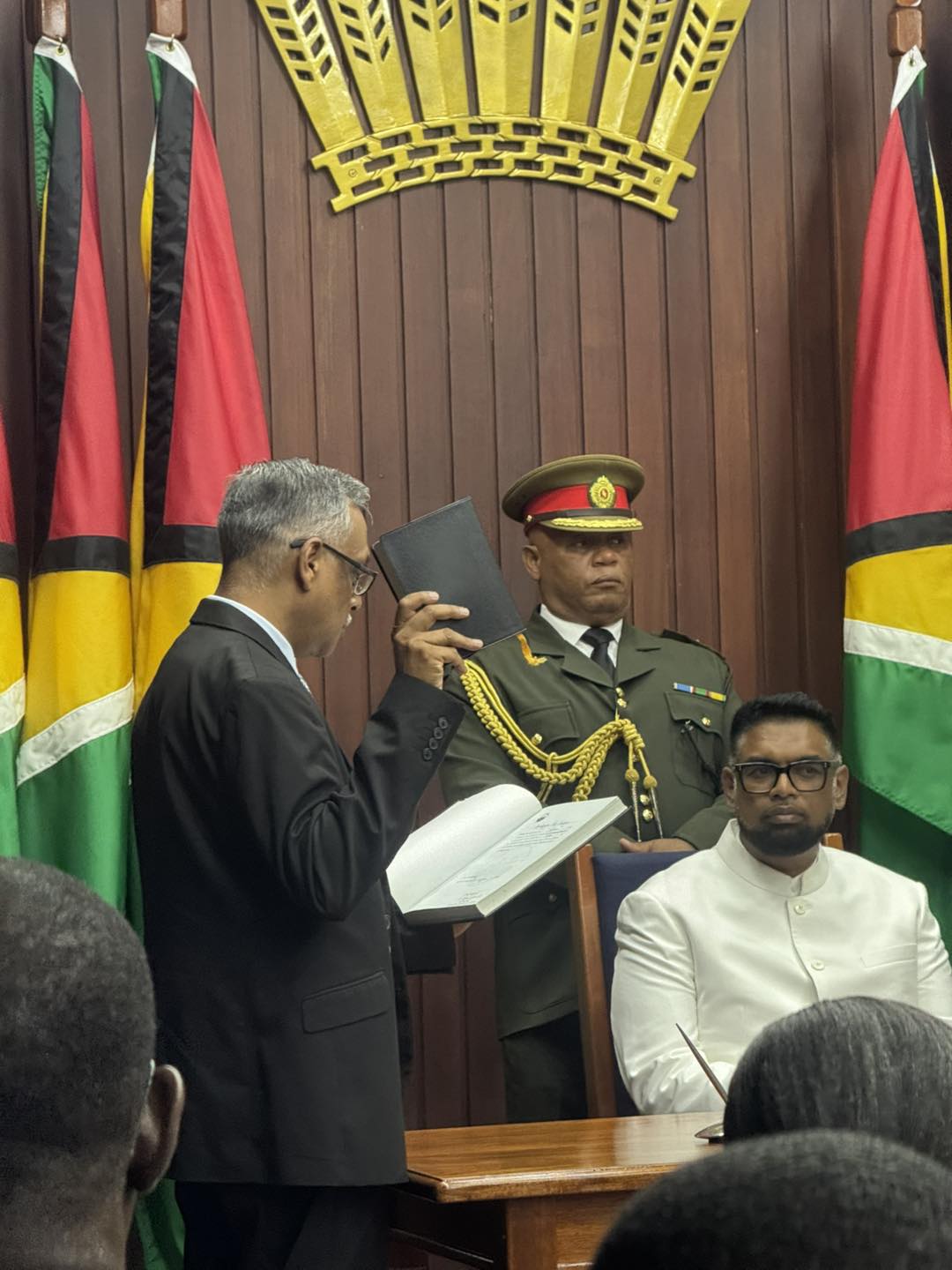 Sase - JUSTICE CHRISTOPHER ARIF BULKAN has just taken the oath of ...