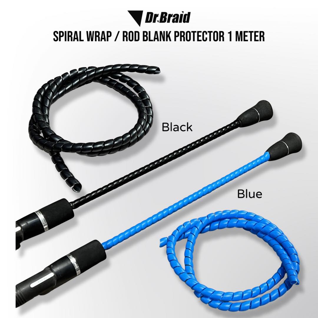 DrBraid Fishing - Dr.Braid Spiral Wrap / Rod Blank Protector.Harga ...