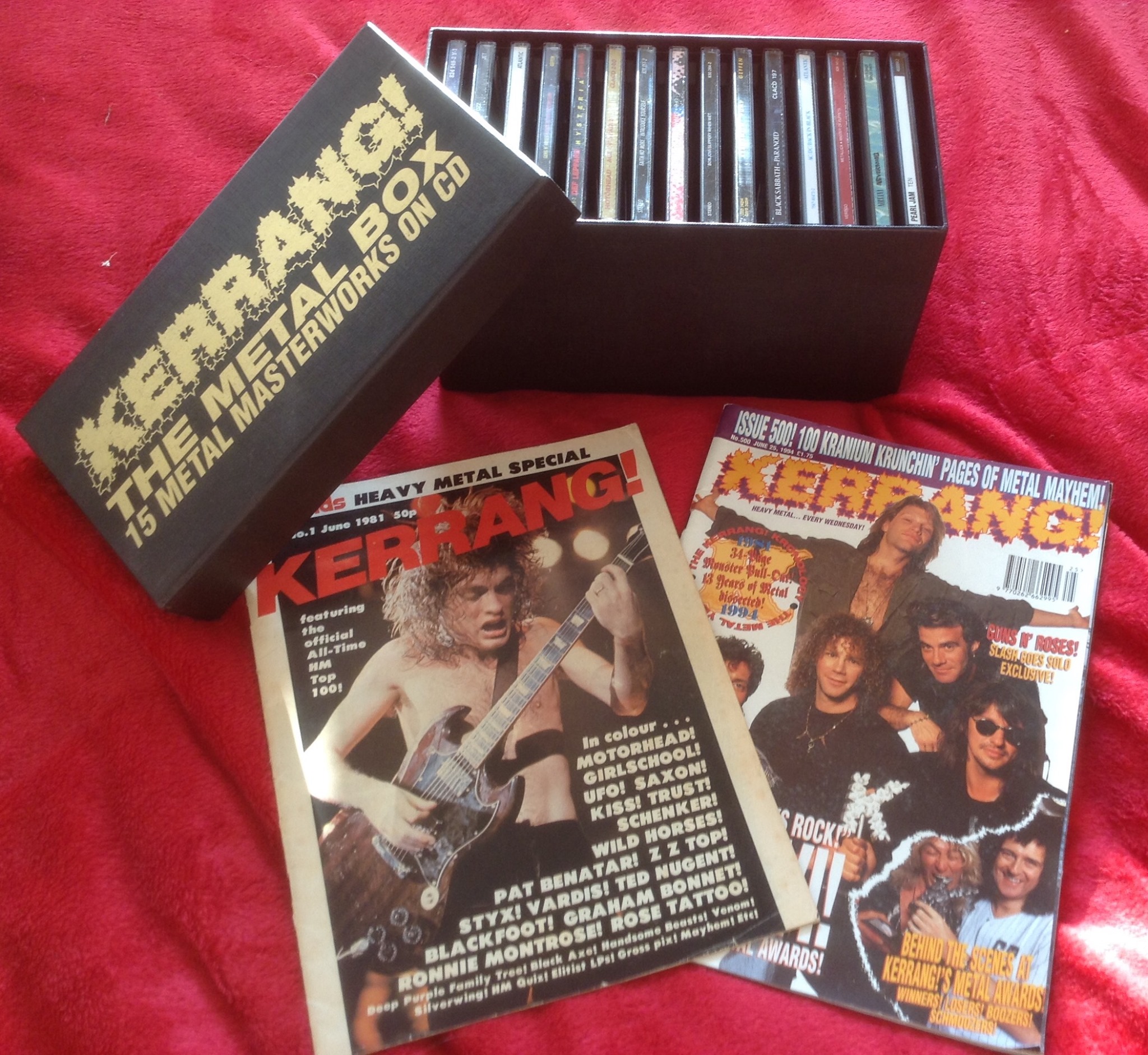 Just in Kerrang Version plus Signed card which is different from