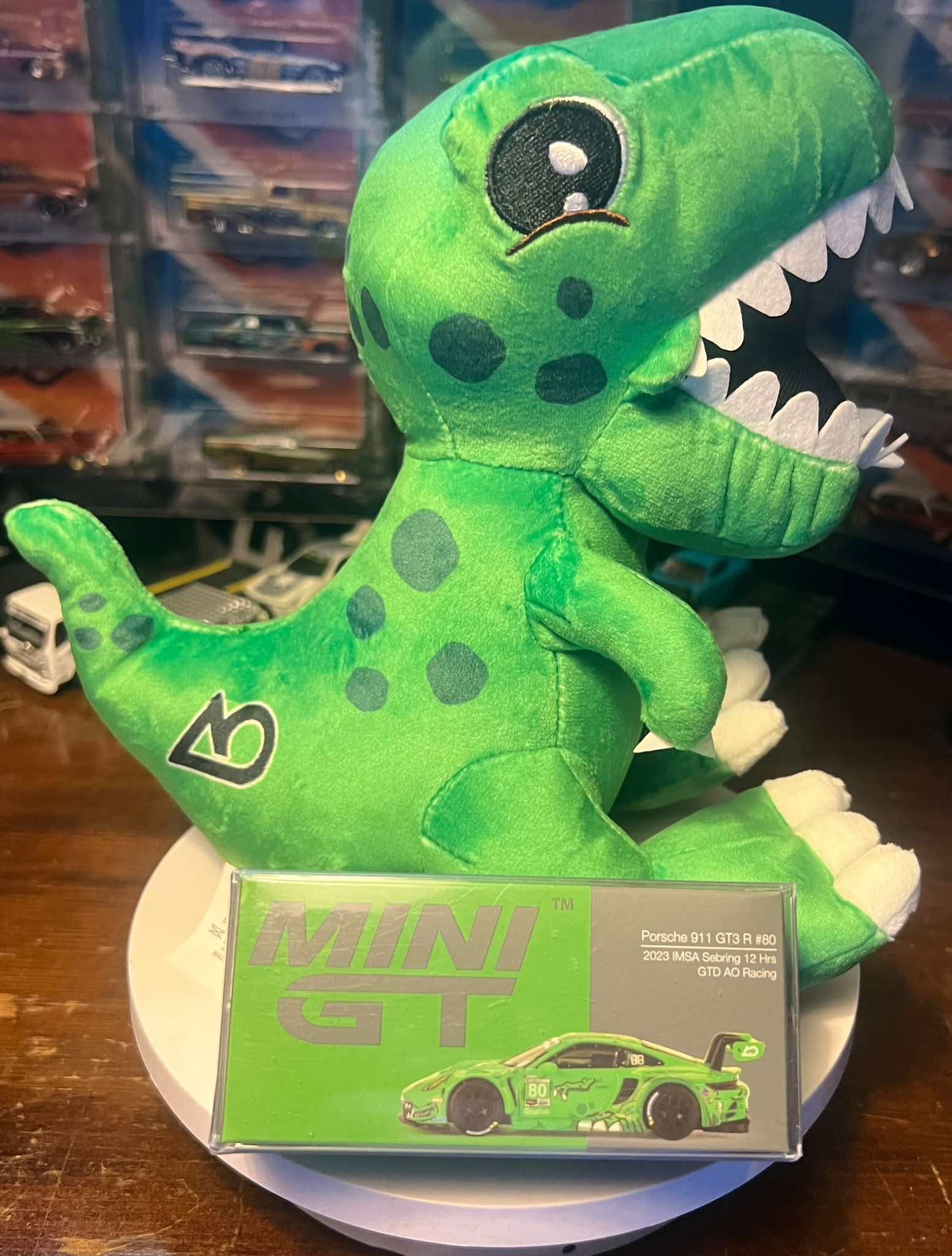 JUMBO REXY 🦖 For the first time ever, AO Racing's REXY appears as