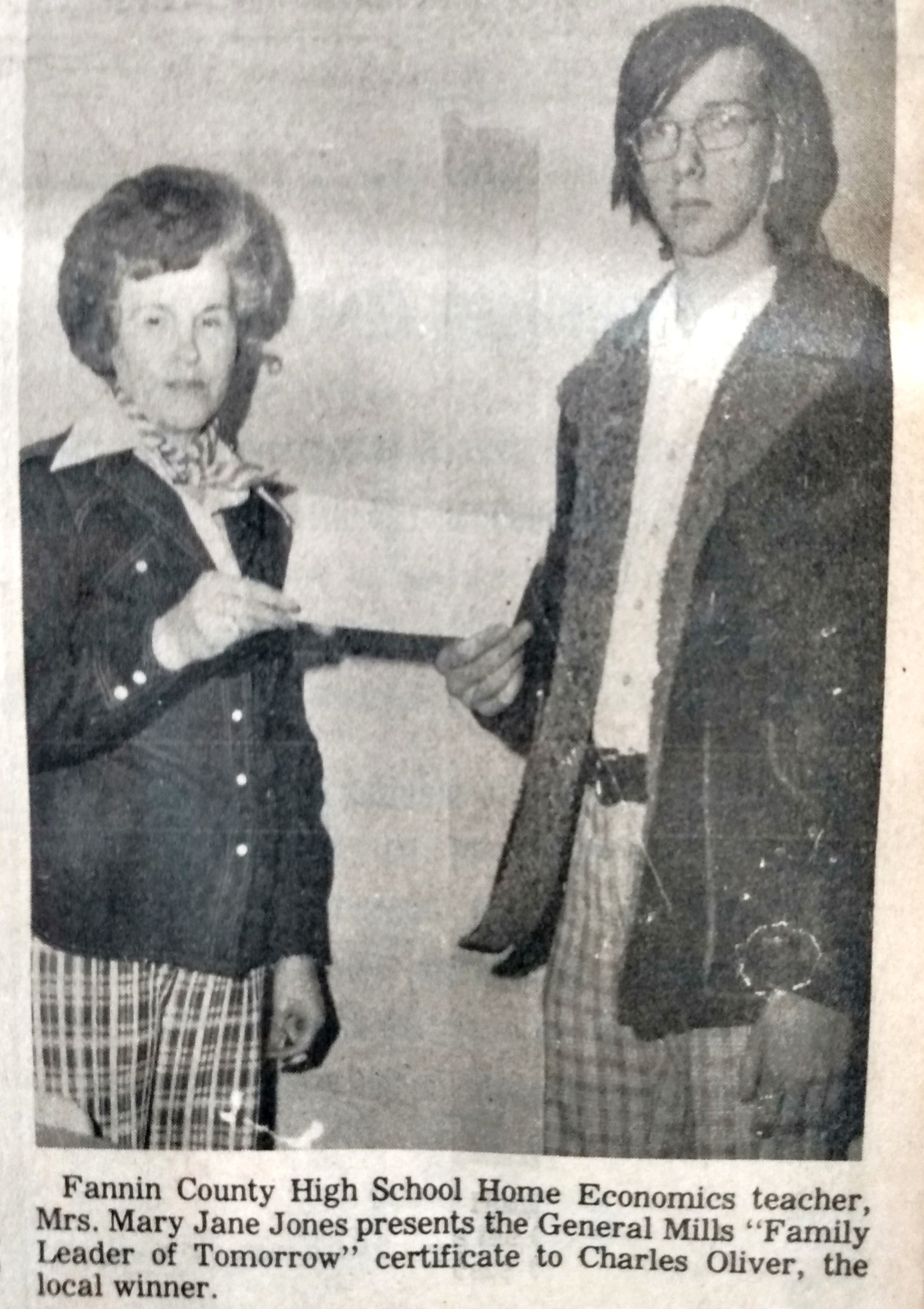 Fannin County High School 1985