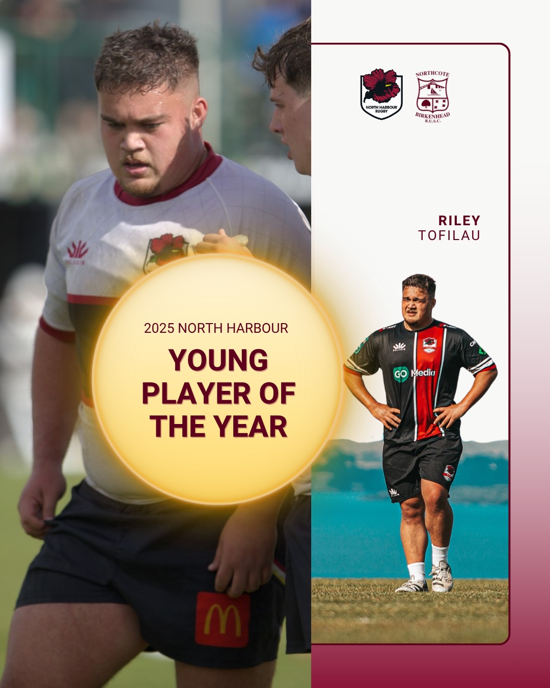 🏆 North Harbour Young Player... - Northcote Senior Rugby Club | Facebook