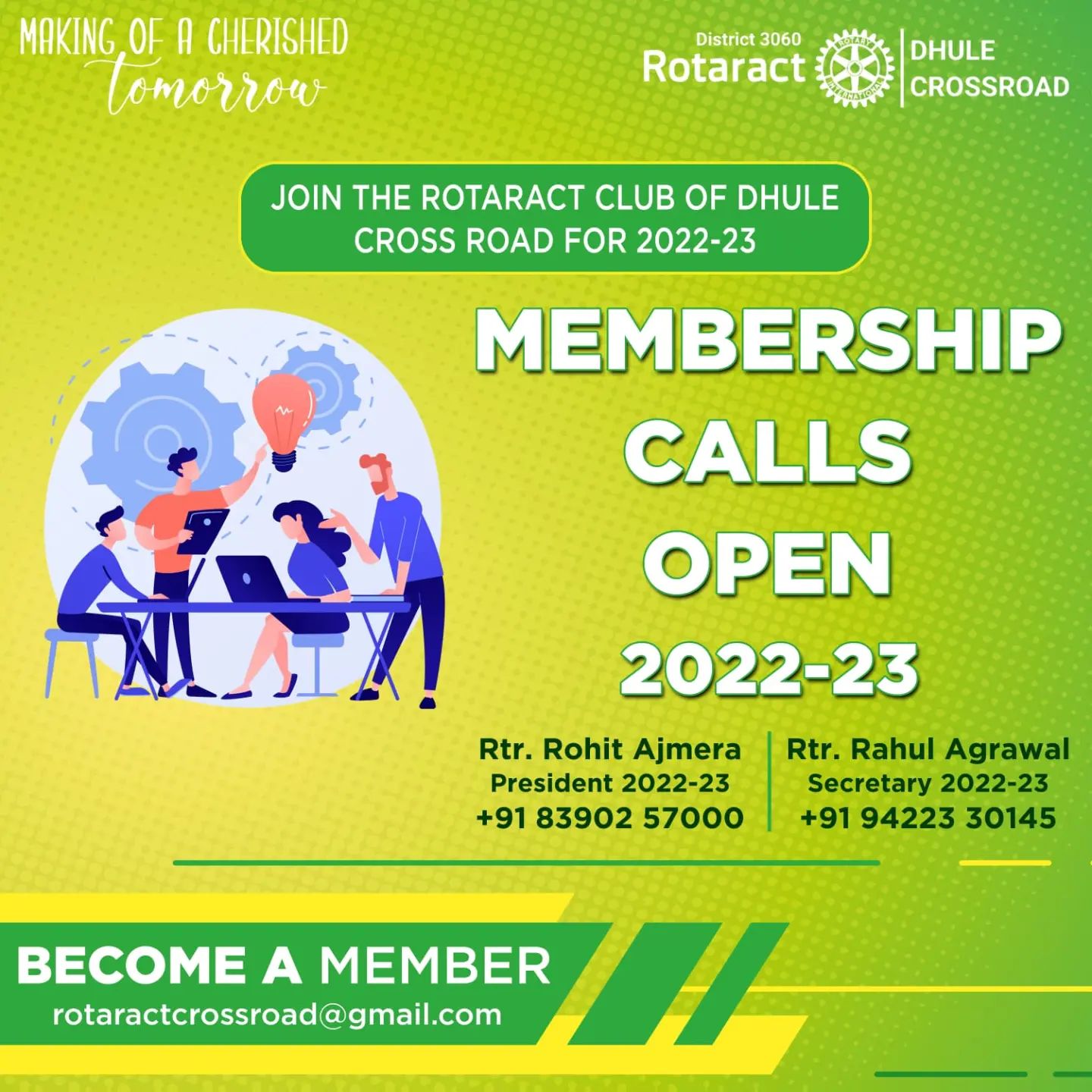 Rotaract Club Of Dhule Cross Road 3060 | Dhule