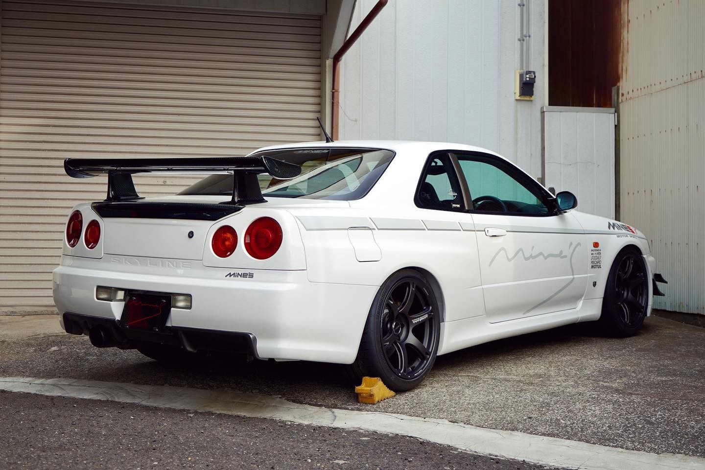 The MINE’S R34 demo car has never been... - Built By Legends | Facebook