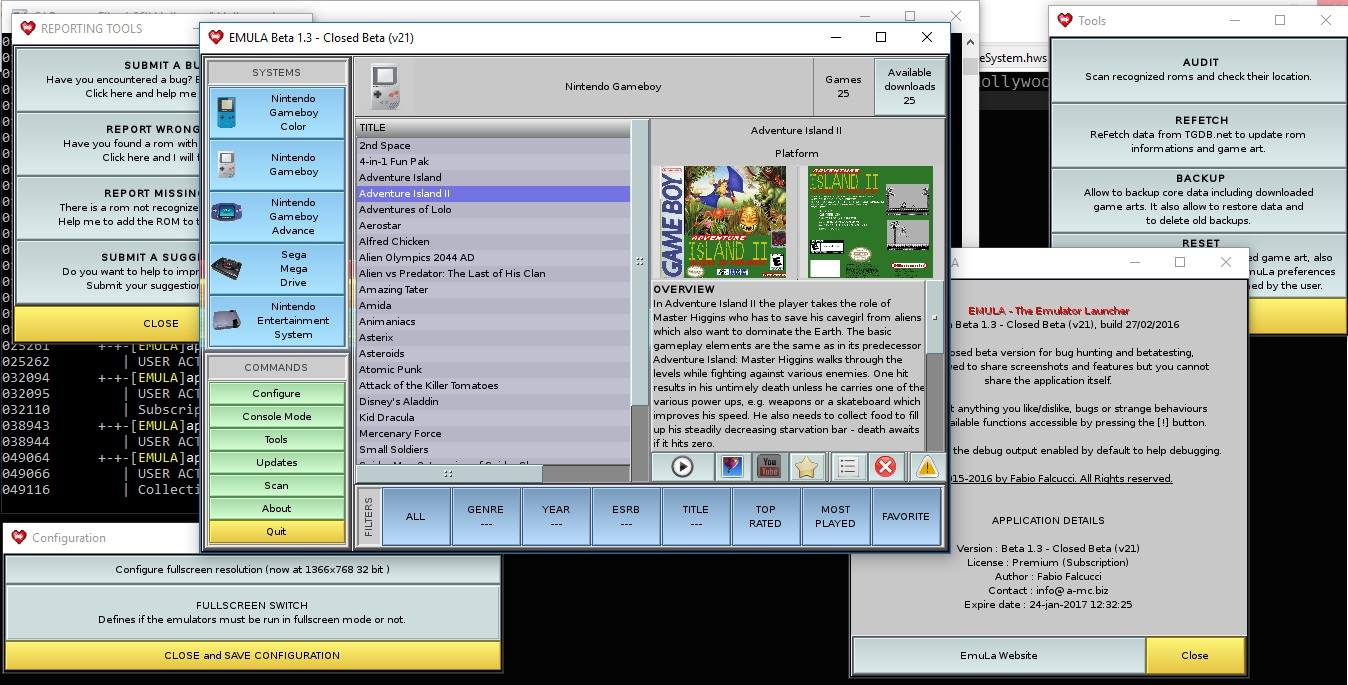 EmuLa - EmuLa project is still goin'on! I've added support...