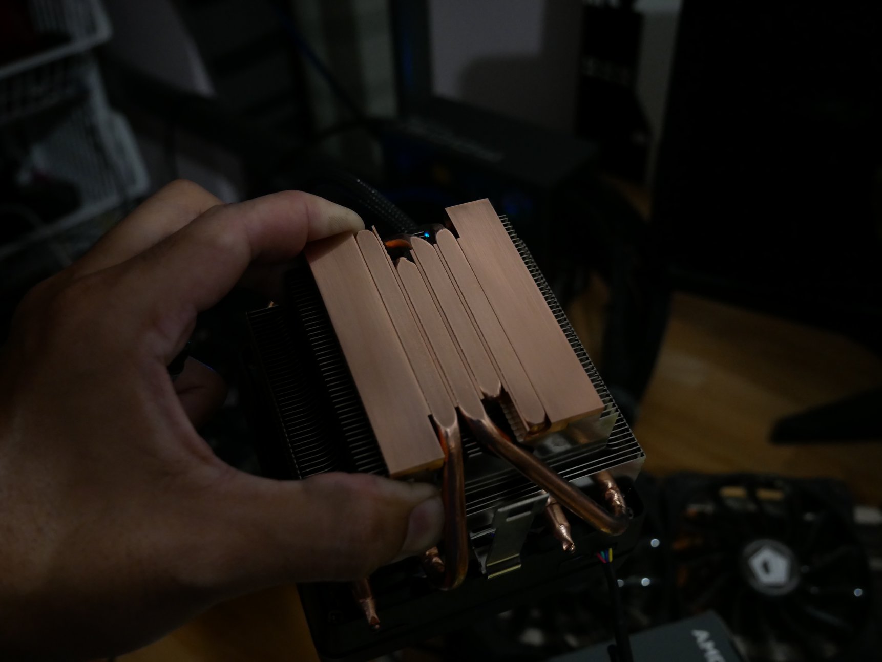 1.ปรับผิว sink เดิมของ Ryzen 7 2700x... - Jaiyen Watercooling