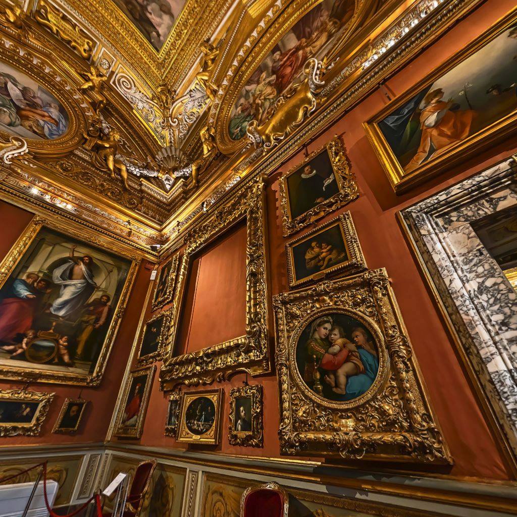 360 VISIO - Firenze - Florence: Palazzo Pitti - The ravishing Room of ...