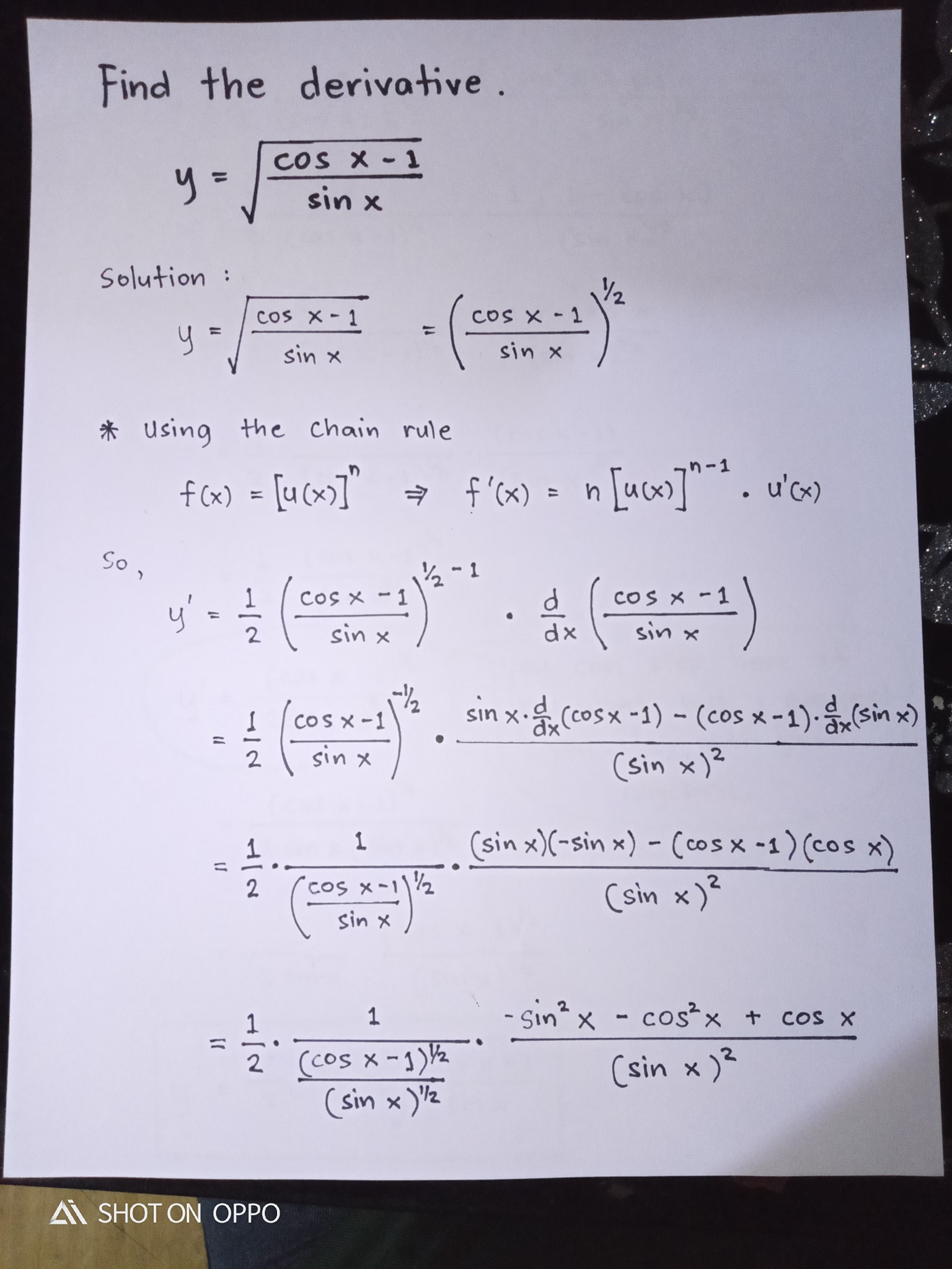 Calculus Tutorial