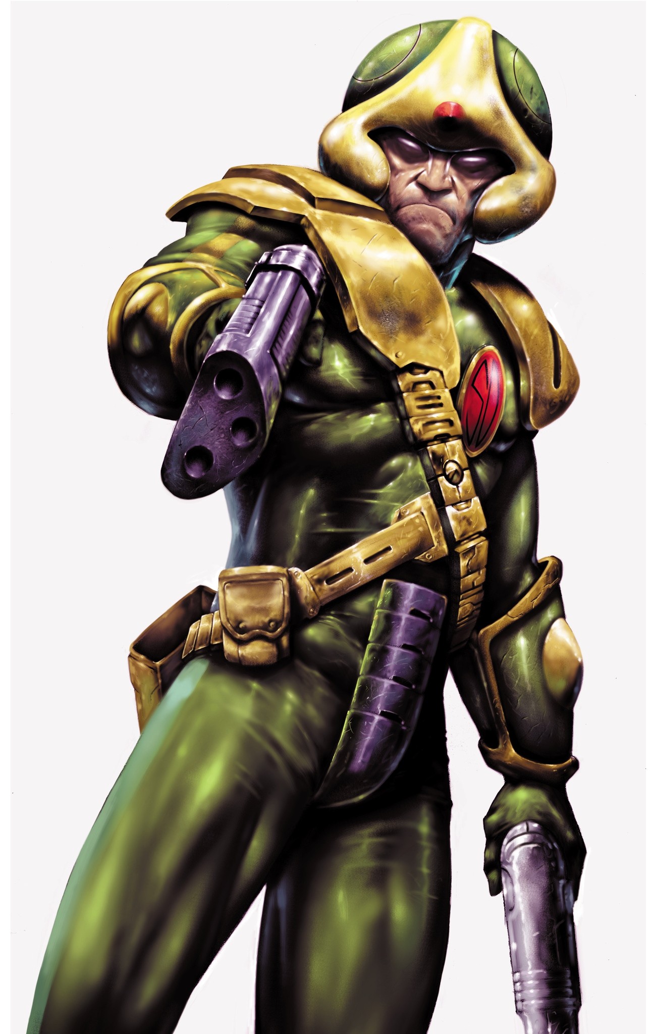 The soon to be released Johnny Alpha statue is making a star