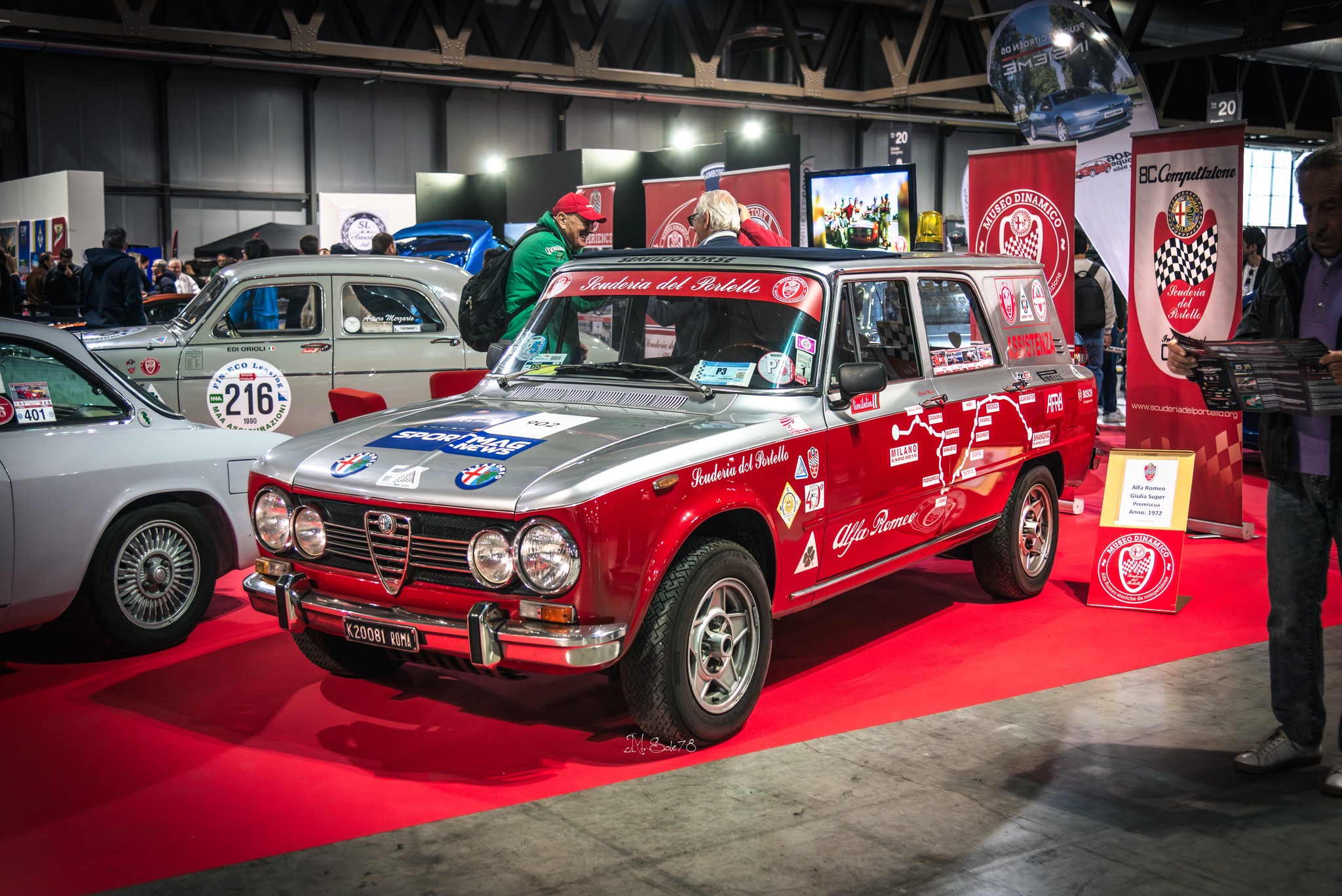 M.Sole78 - Ala Romeo Giulia Giardinetta 1972 #scuderiadelportello # ...