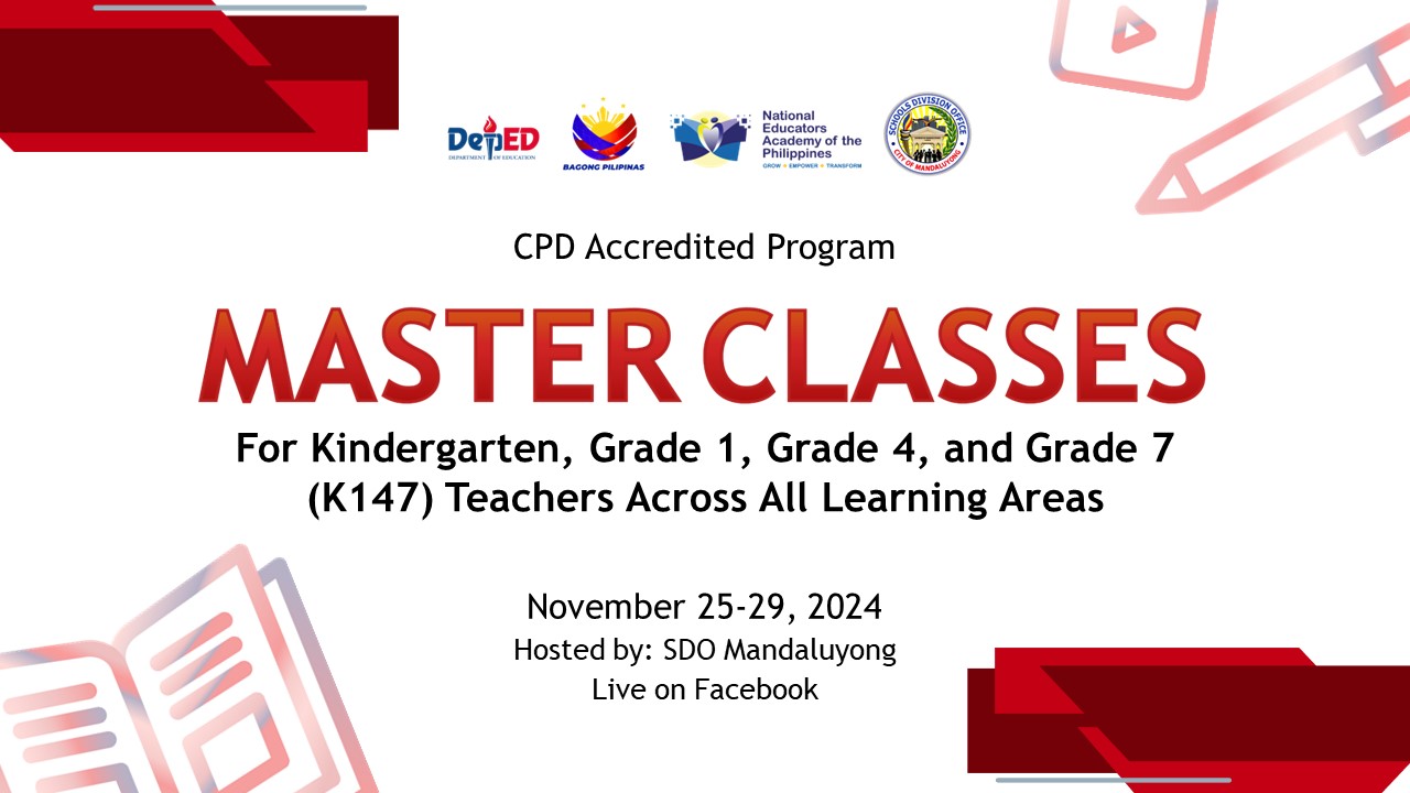 NEAP Master Class para sa Filipino 4 - Ikatlong Araw