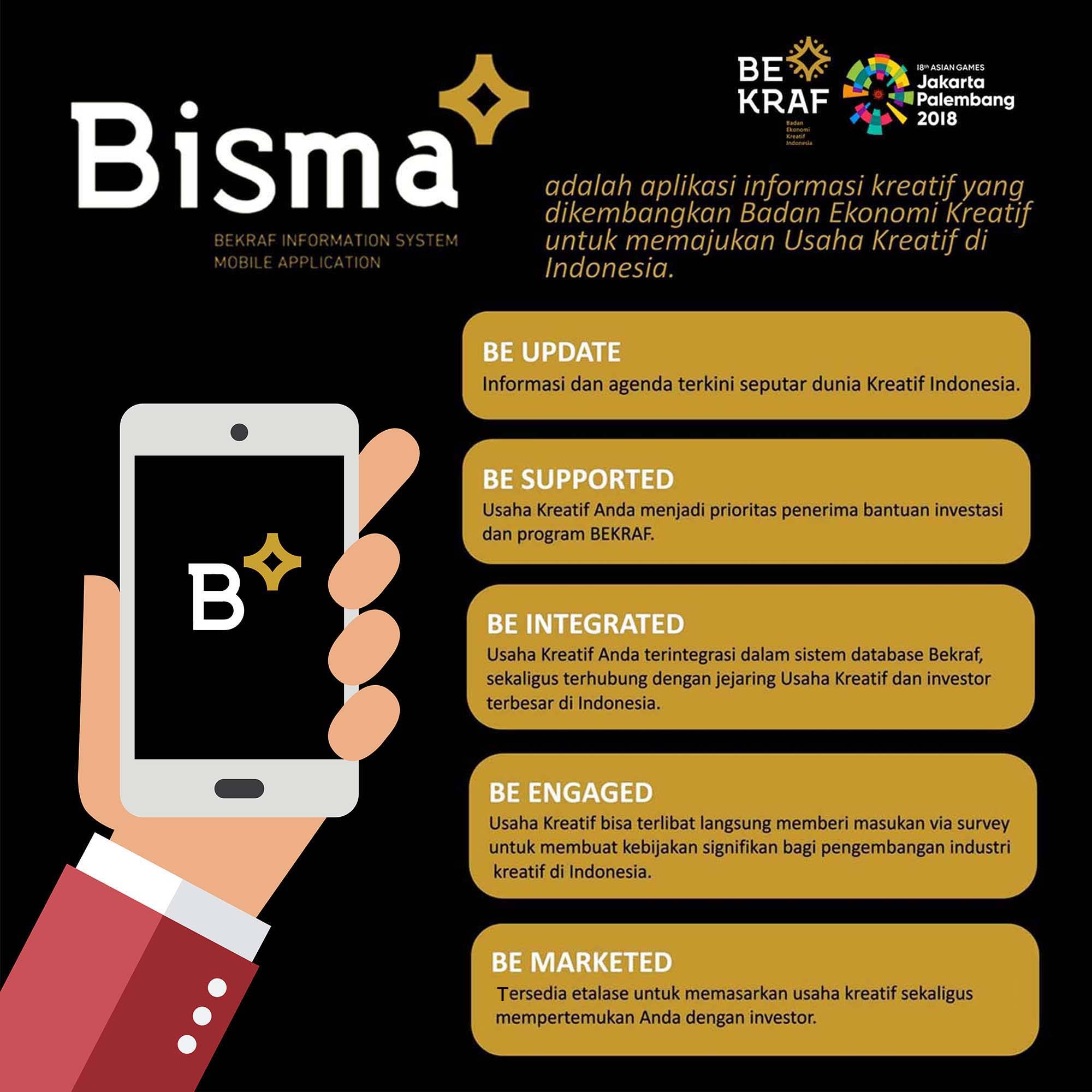 BISMA - Aplikasi BISMA dikembangkan oleh Badan Ekonomi Kreatif dengan ...