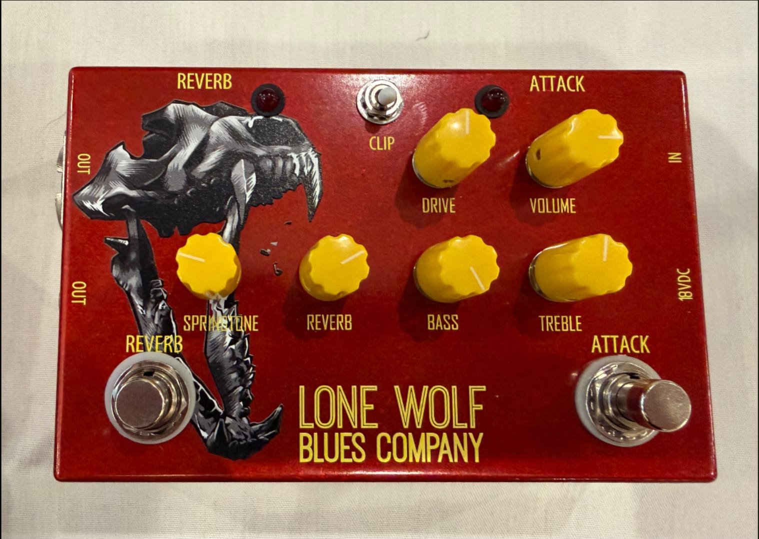 Using the Lone Wolf Co. Harp Attack pedal?