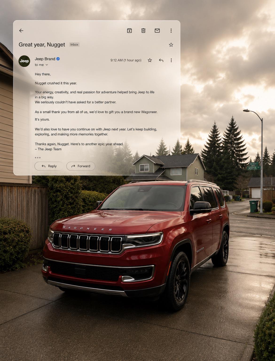 From homelessness to brand partnerships with Jeep