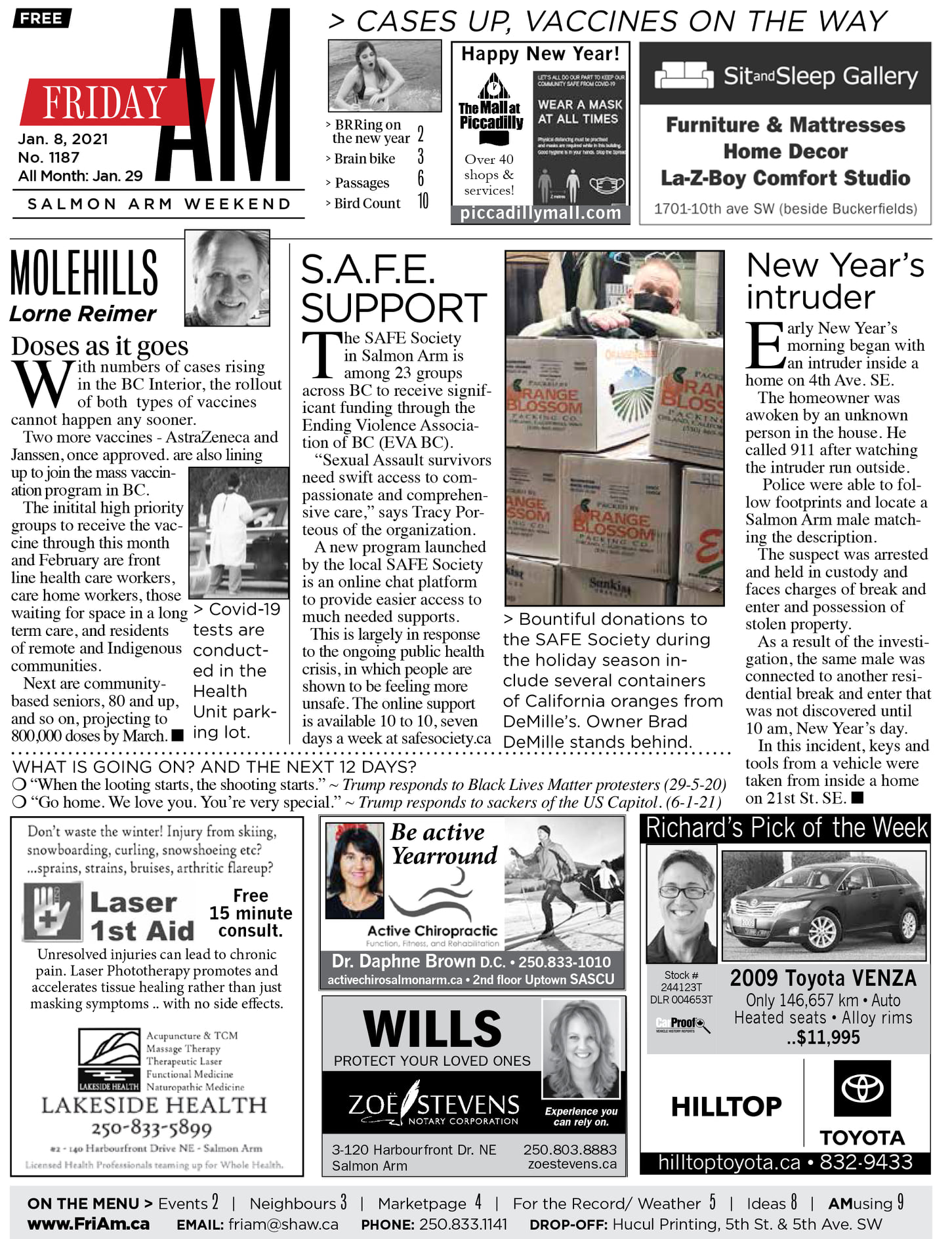 Friday A.M. - Here is the latest edition of Friday AM and...