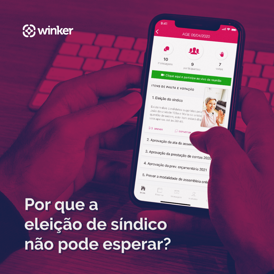 Winker - 🤔 O que pode acontecer quando um condomínio não...