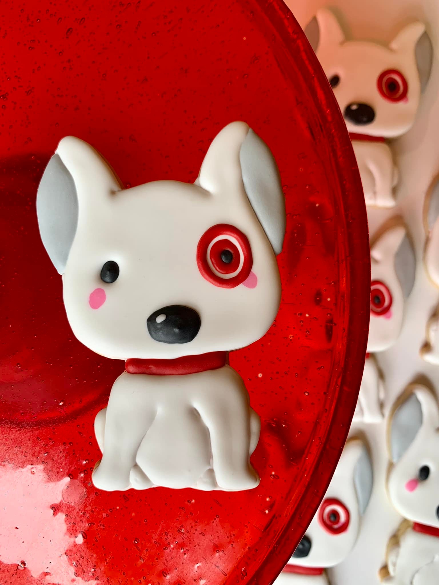 How to find target bullseye cookies?