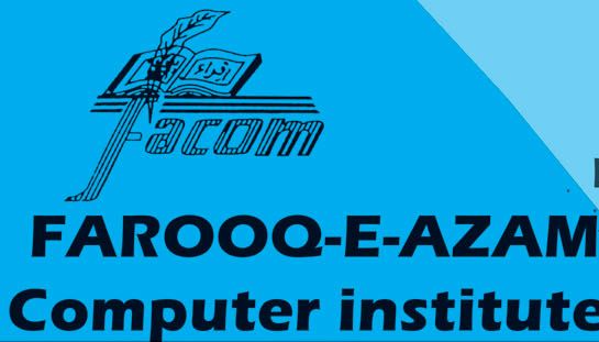 Farooq-e-azam Computer Institute | Karachi