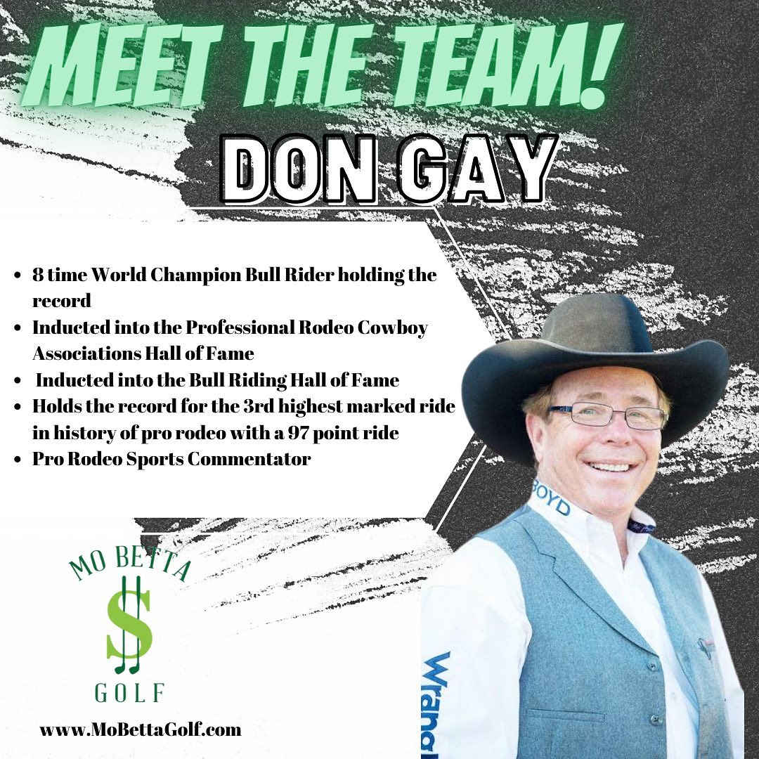 Mo Betta Golf - Meet The Team!! Introducing Donnie Gay! 🤠... | Facebook