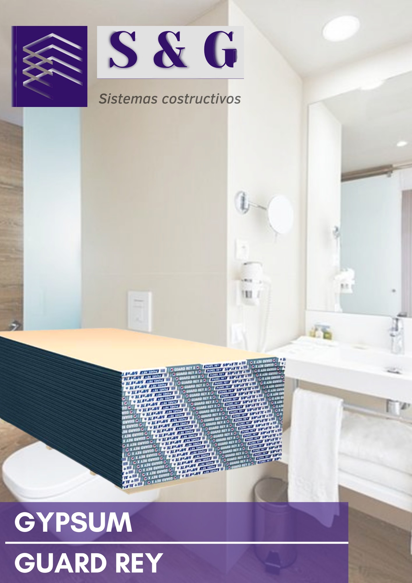 S&G Sistemas Constructivos - Plancha de Gypsum Guard Rey Marca Panel ...