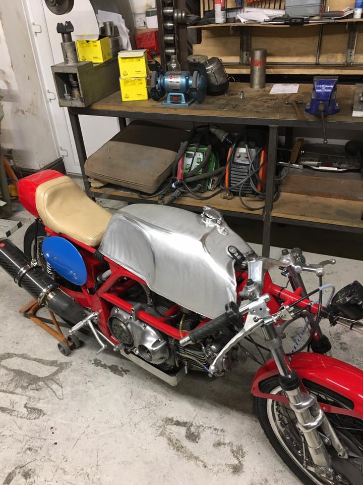 A Drixton Aermacchi fuel... - Chris Ambler Race Fabrication