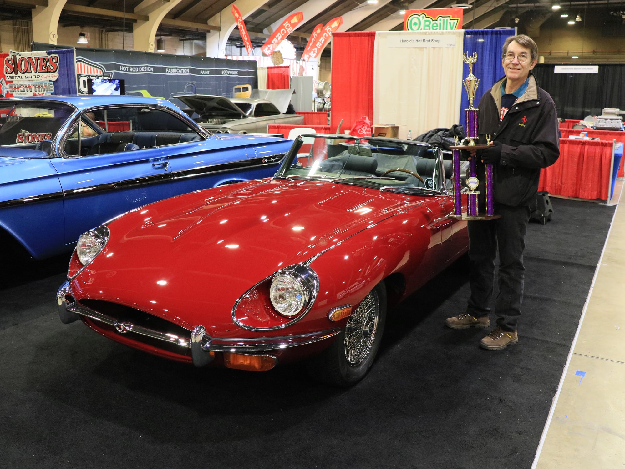 Harold's Jaguar E-Type hearse models by Schuco