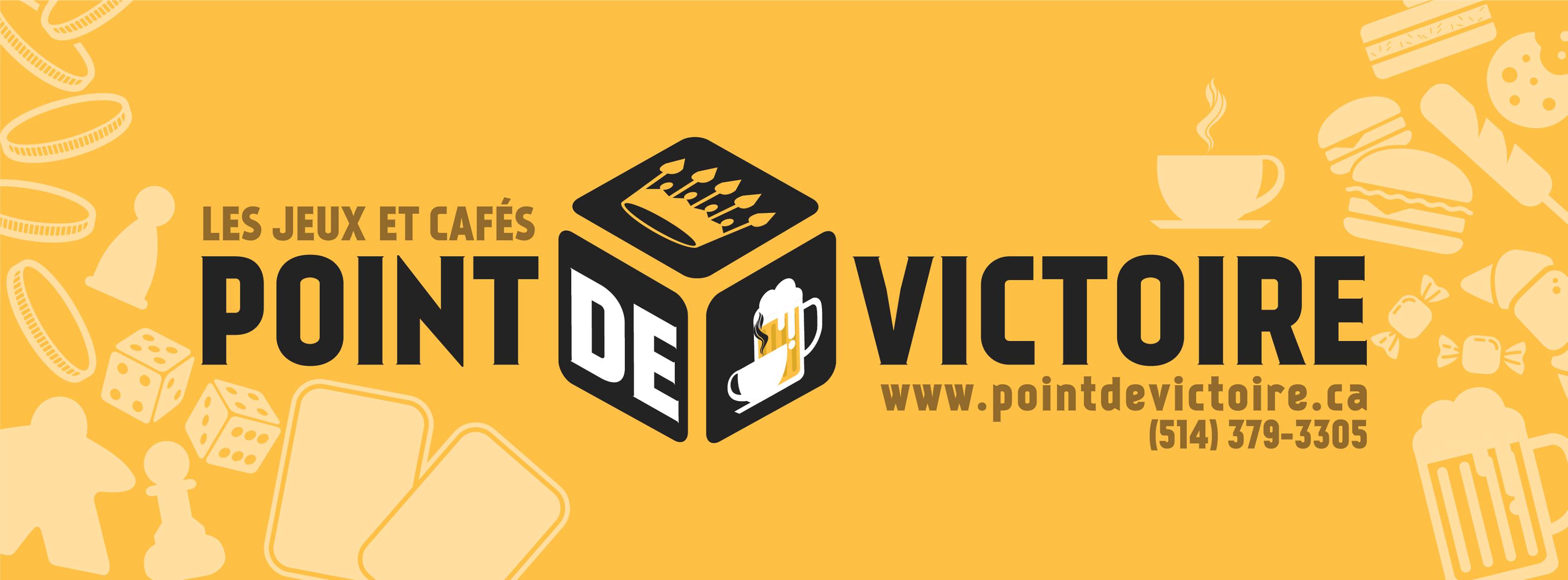 Point De Victoire / Victory Point Board Game Café | Montreal QC