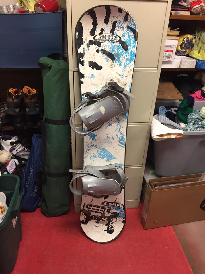 A snowboard signed by Shaun White?! We're teaming up with