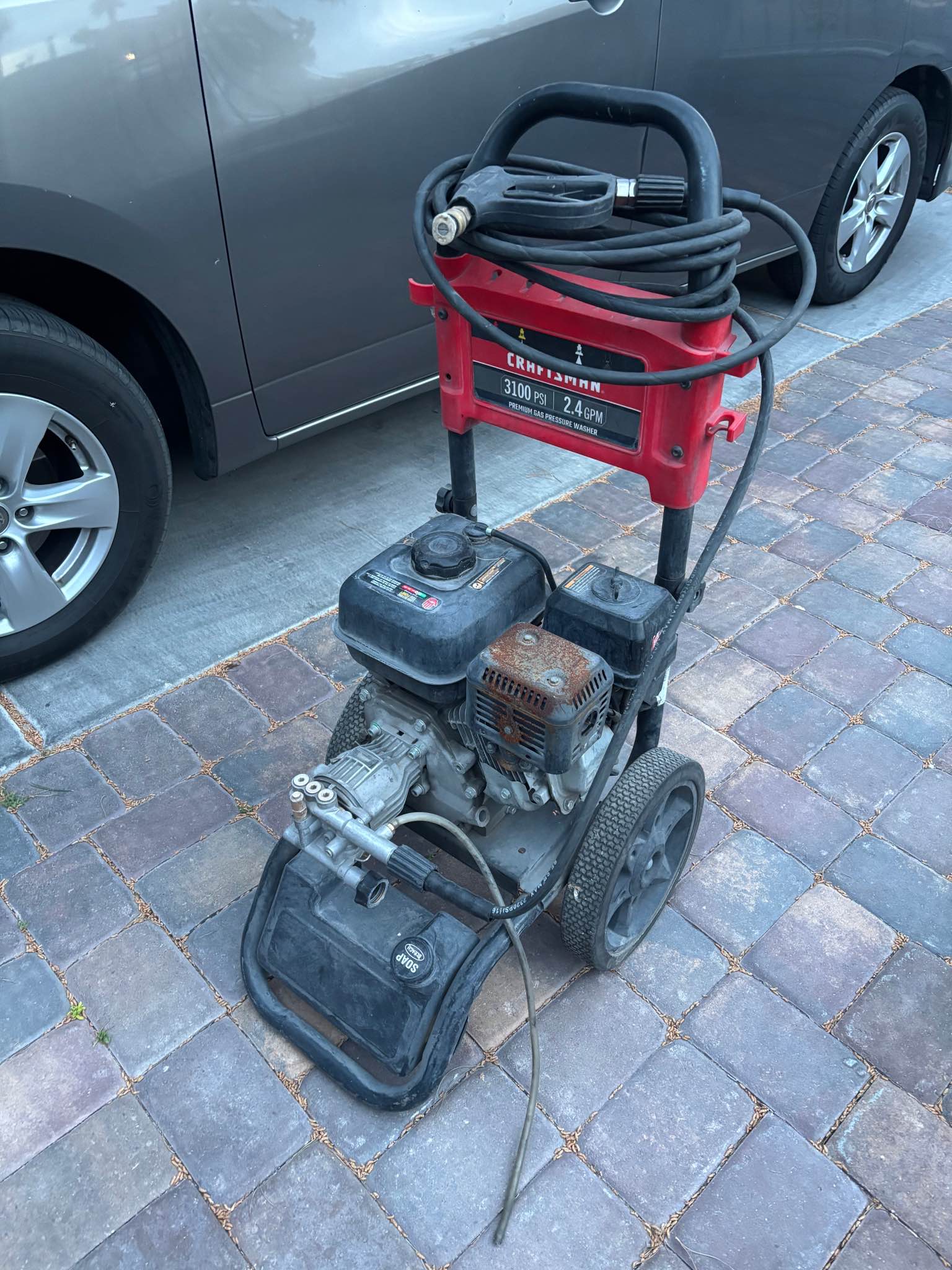 Craftsman 3100 PSI gas pressure washer - Pressure Washers - Whitney ...