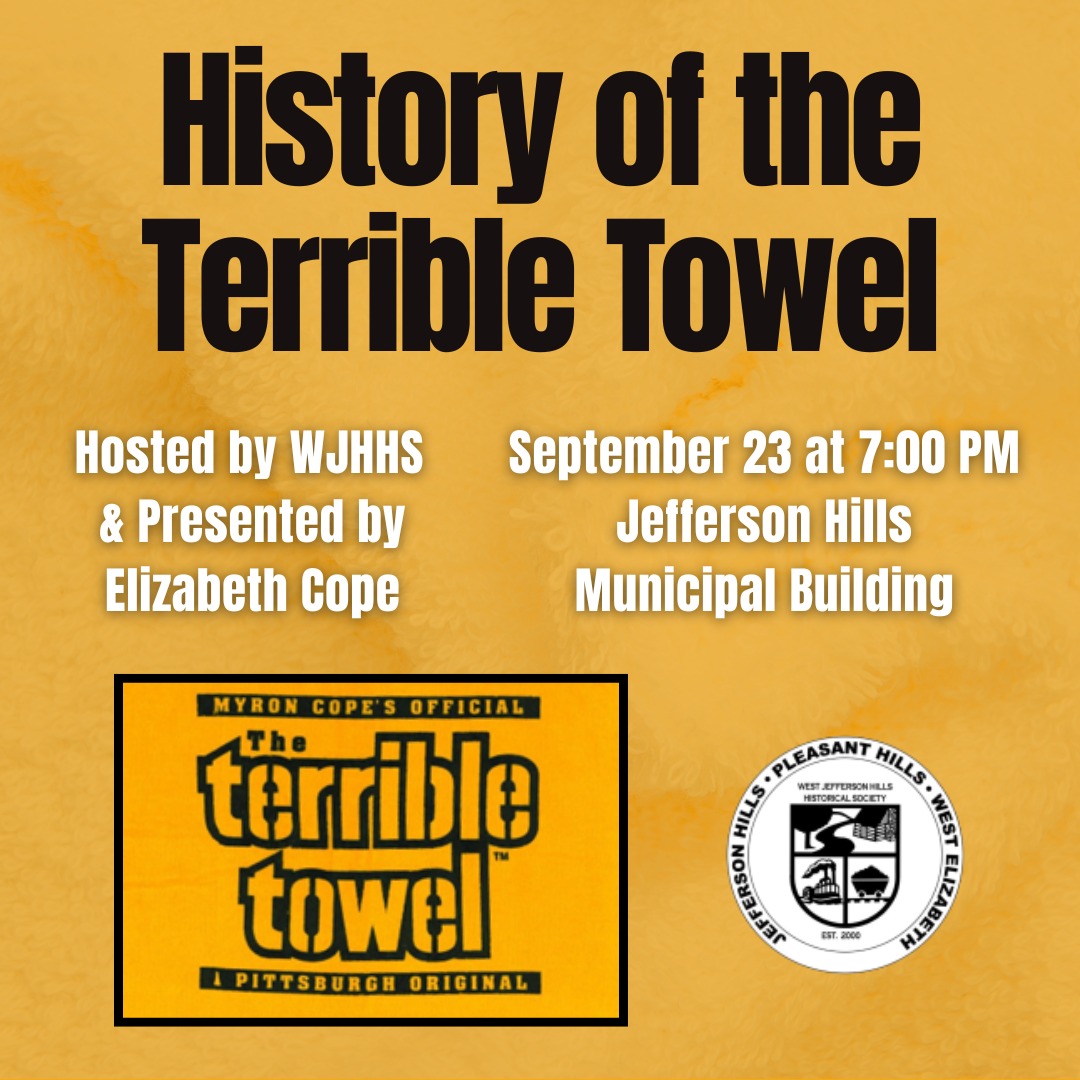 タオル FEILER Annual Version 10th anniversary History of the Terrible Towel talk in Jefferson Hills