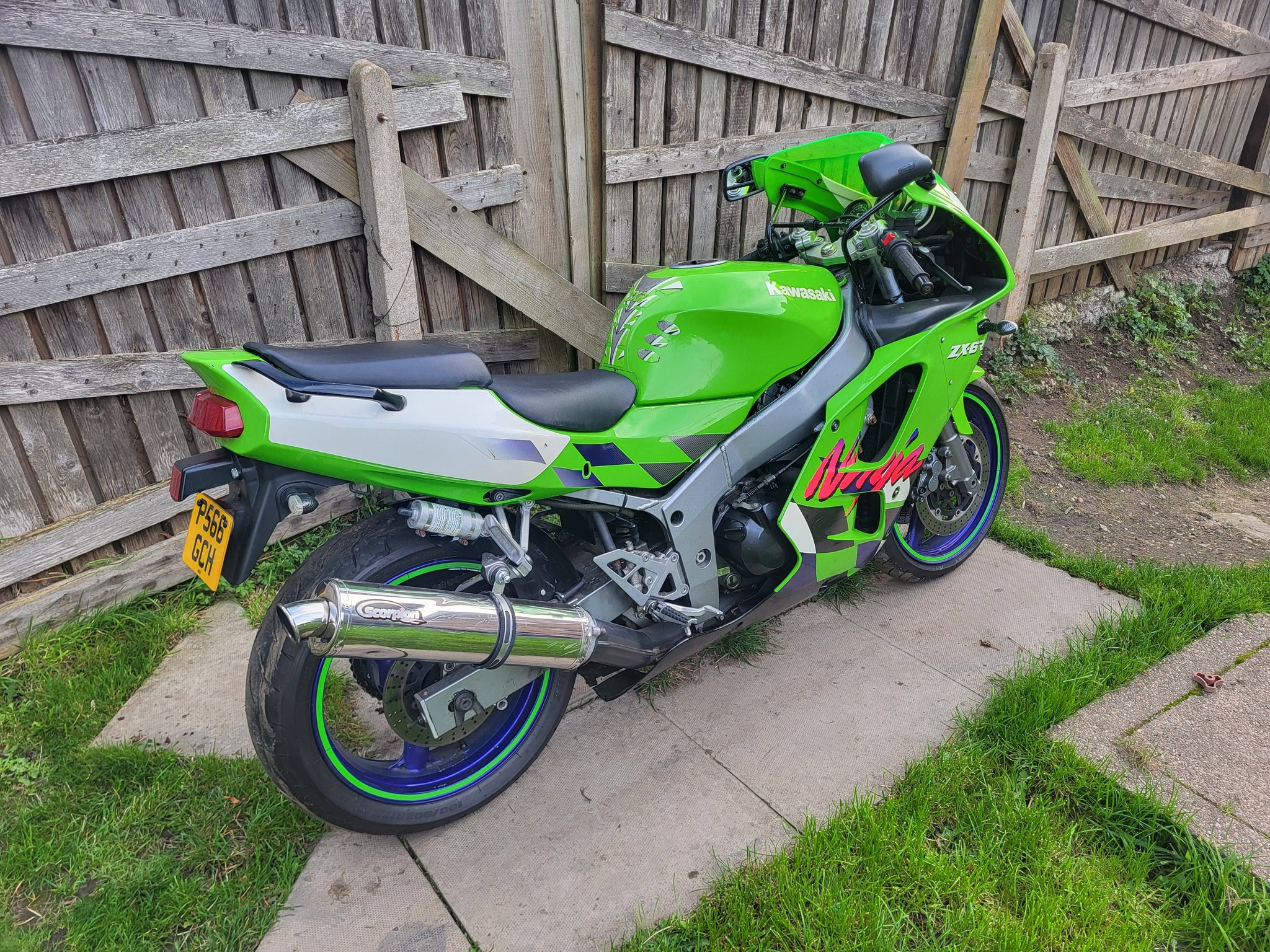 My zx6r 1995 denmark YNgS Kawasaki eo