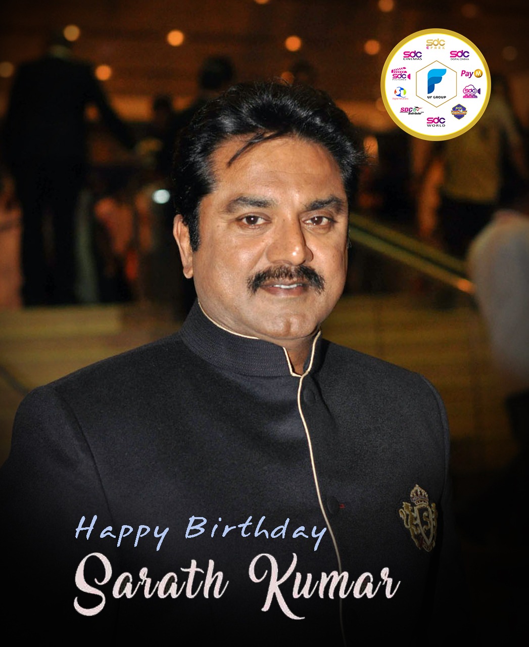 SDC World - Happy Birthday Actor & Politician Sarath Kumar...