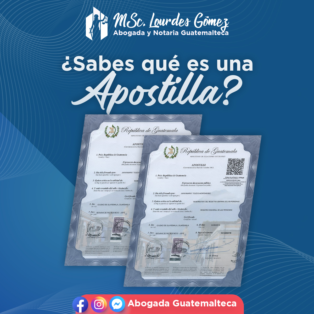 ¿Sabías que la apostilla es un... - Abogada Guatemalteca | Facebook