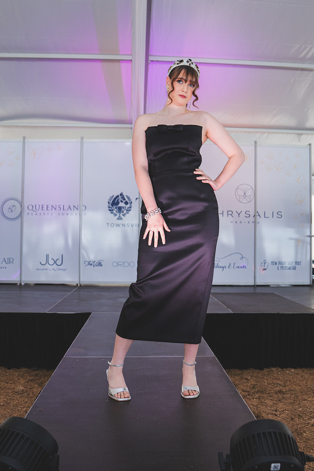formal dresses townsville The Fashion Gallery tiered ruffle maxi