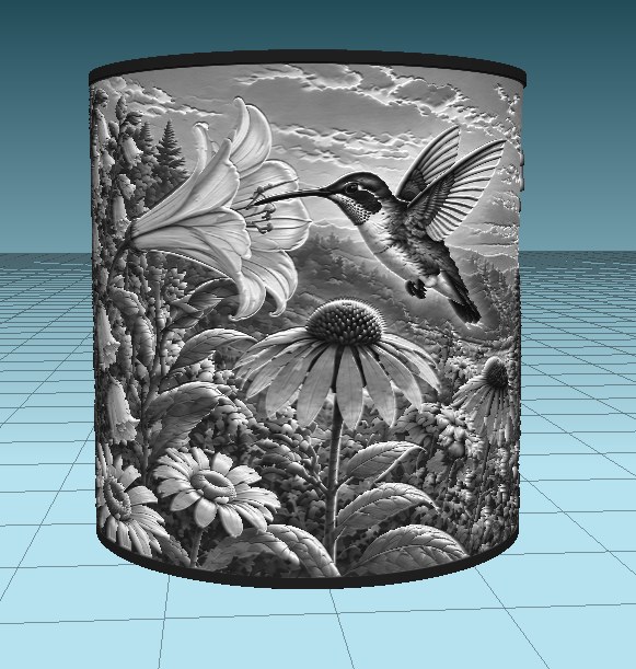 Just finished this beautiful Canadian wildlife theme lamp. Check out my ...