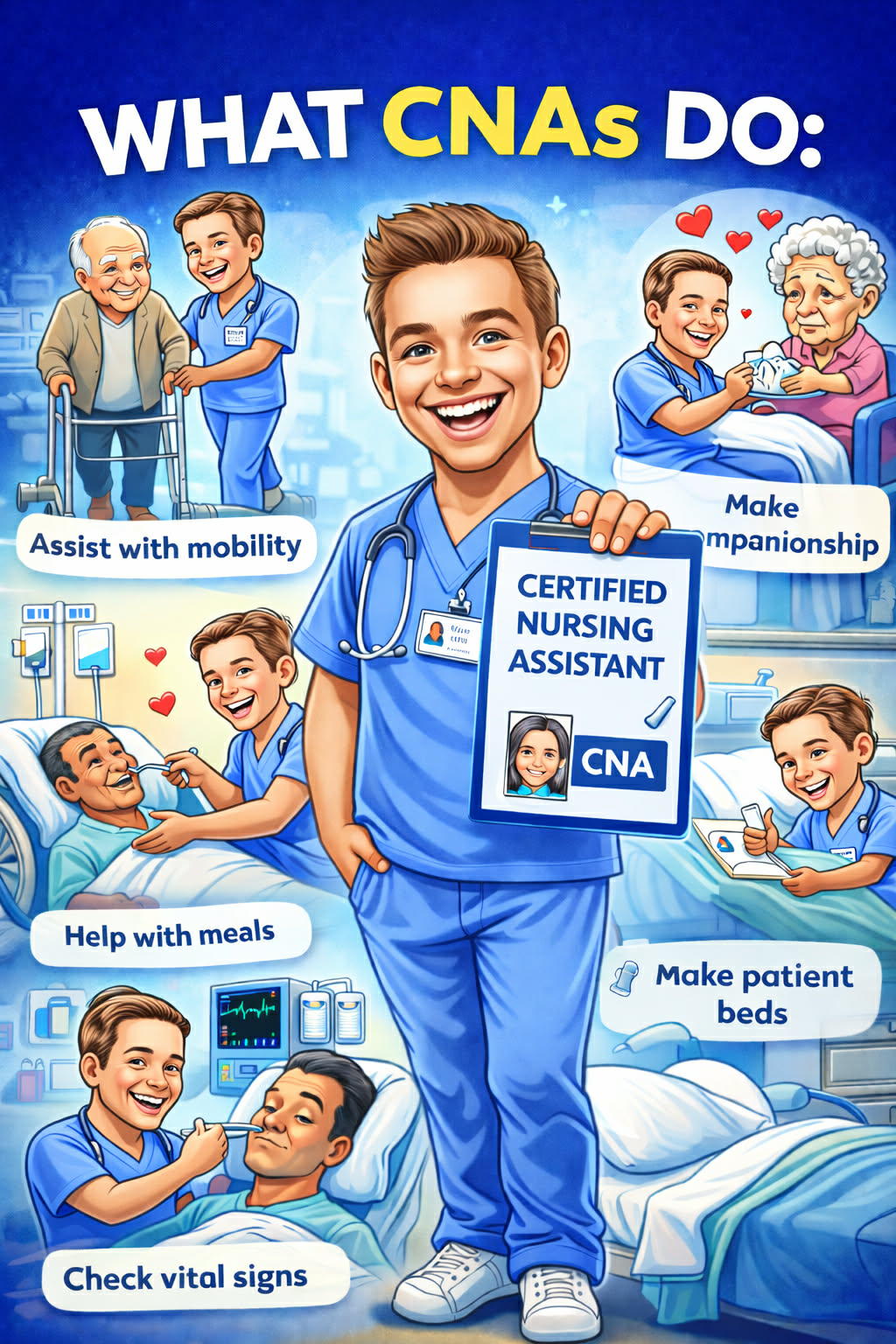CNAs do more than tasks they care,... - Dr. C - Cliff Roperez | Facebook