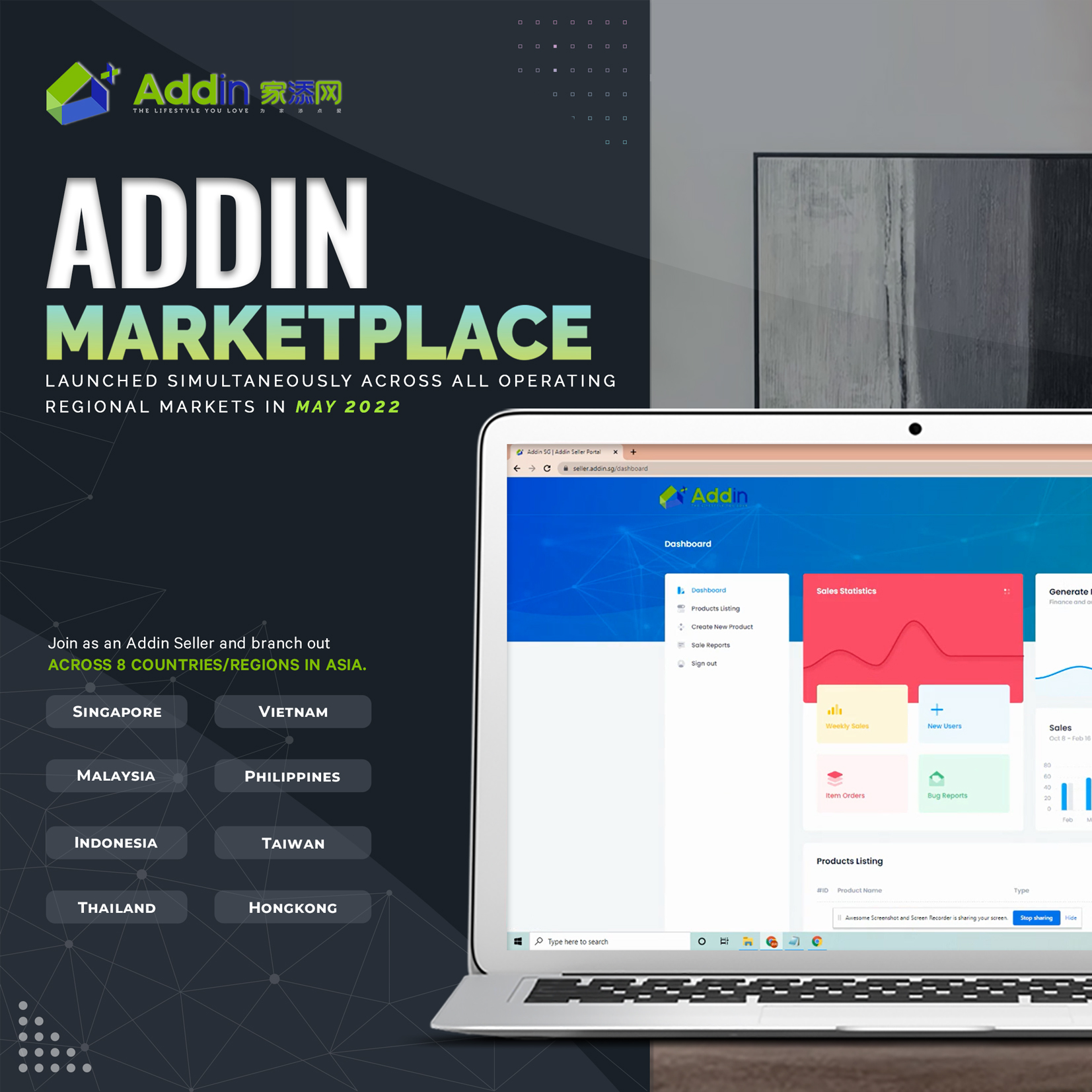 👏 Launching in May, AddIn... - Addin Online Mall Malaysia