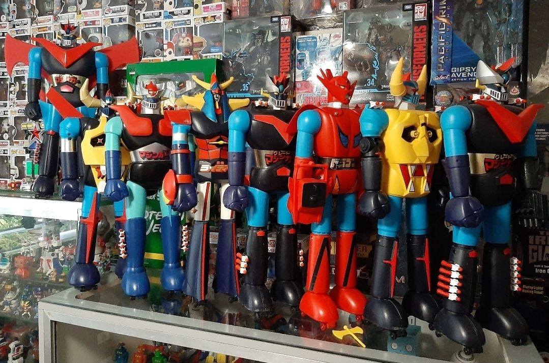2025 Jumbomachinder Grendizer's Head Double Haken is molded from