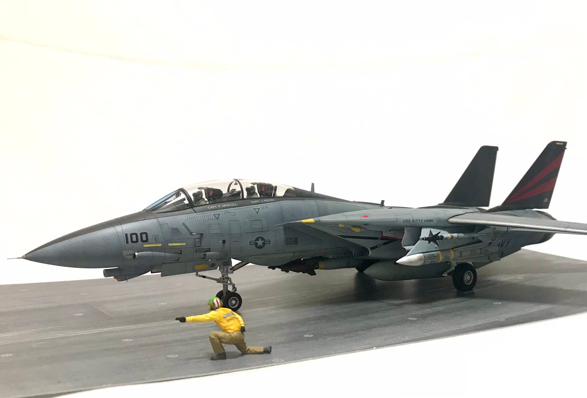 WITTY WINGS F-14 TOMCAT VF-154 BLACK KNIGHTS NF100- 2003